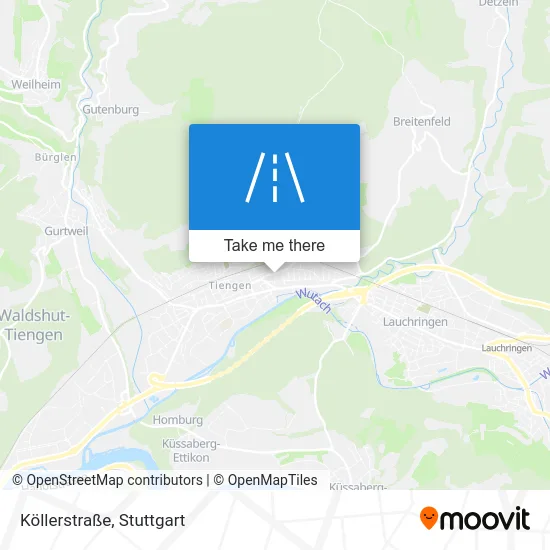 Карта Köllerstraße