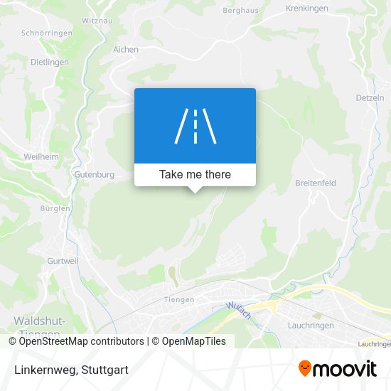 Карта Linkernweg