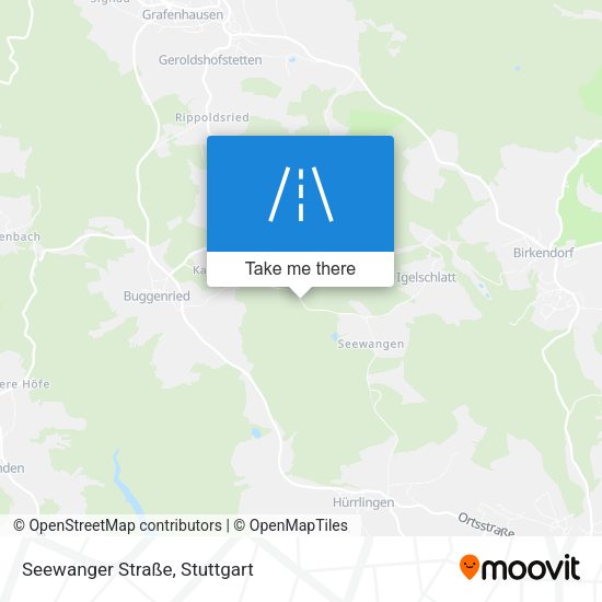 Seewanger Straße map
