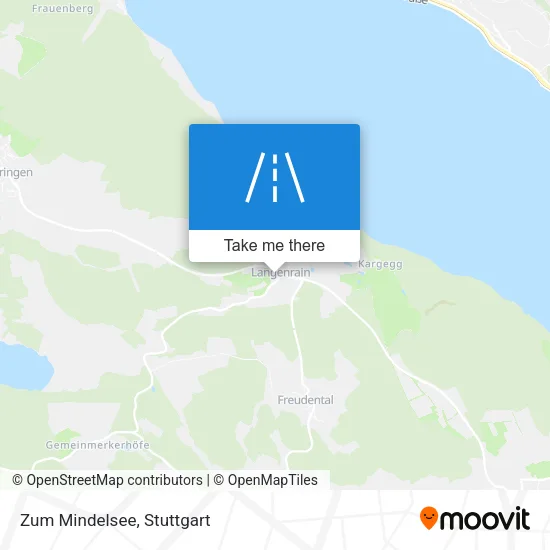 Карта Zum Mindelsee