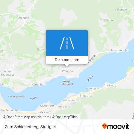 Карта Zum Schienerberg