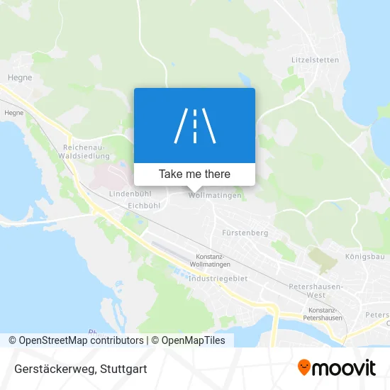 Карта Gerstäckerweg