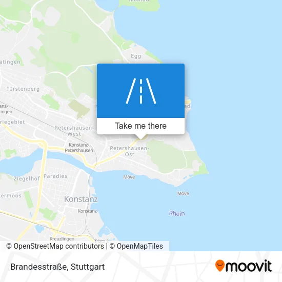 Карта Brandesstraße