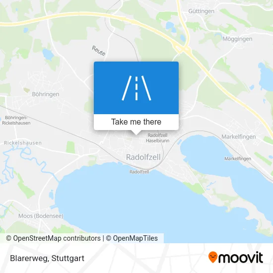 Карта Blarerweg