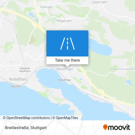 Карта Breitlestraße
