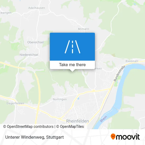 Карта Unterer Windenweg