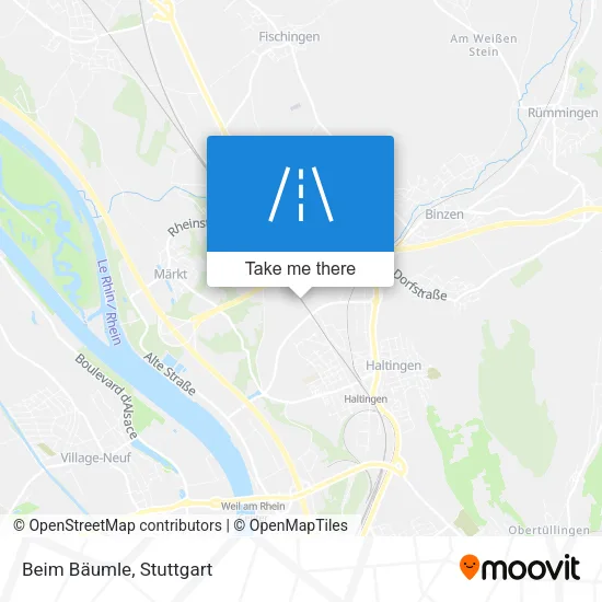 Карта Beim Bäumle