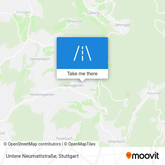 Карта Untere Neumattstraße