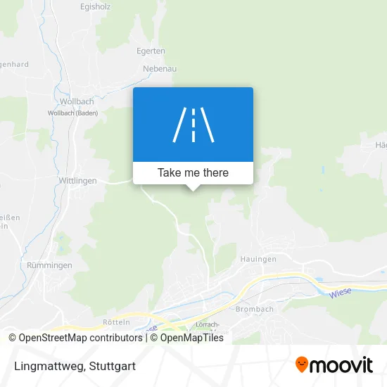 Карта Lingmattweg