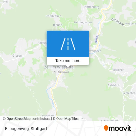 Карта Ellbogenweg