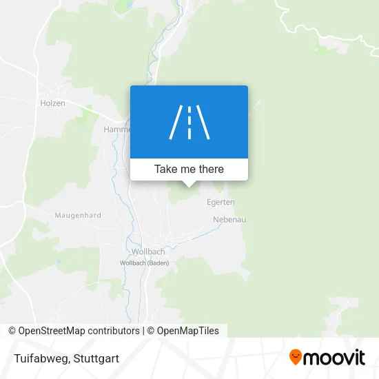 Карта Tuifabweg