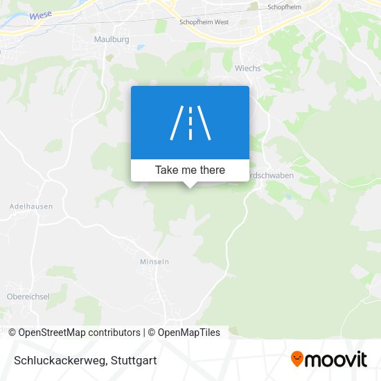 Schluckackerweg map