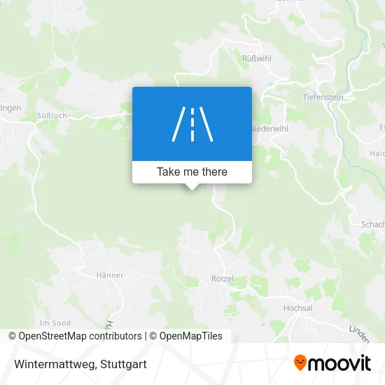 Карта Wintermattweg