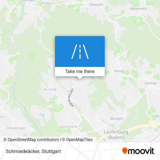 Schmiedeäcker map