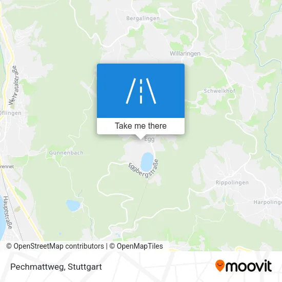 Карта Pechmattweg