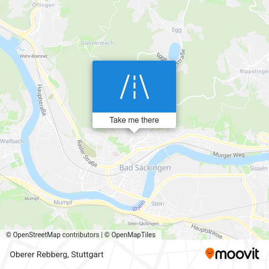 Карта Oberer Rebberg