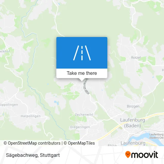 Карта Sägebachweg