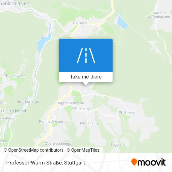 Professor-Wurm-Straße map