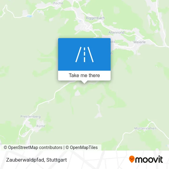 Карта Zauberwaldpfad