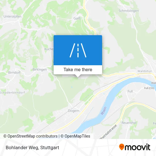 Карта Bohlander Weg
