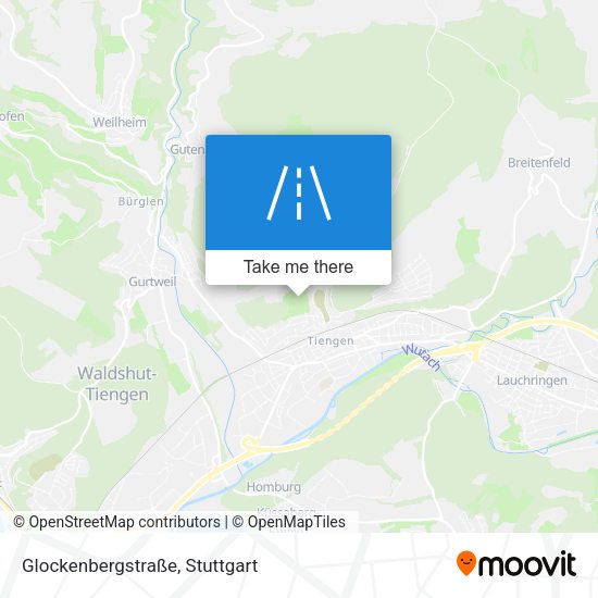 Glockenbergstraße map