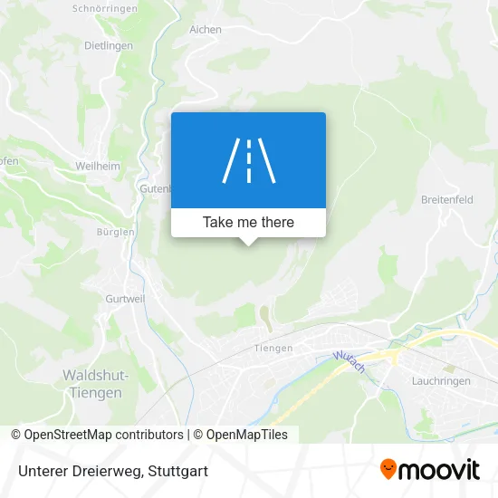 Карта Unterer Dreierweg