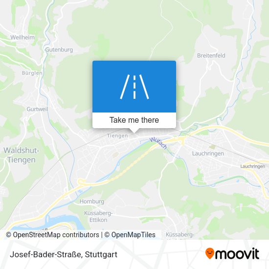 Josef-Bader-Straße map