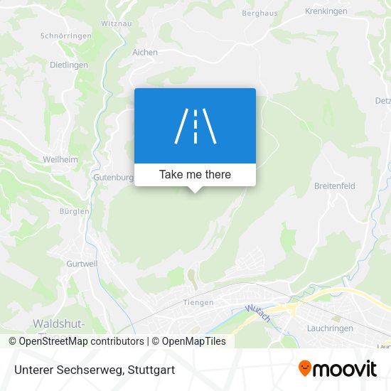 Карта Unterer Sechserweg