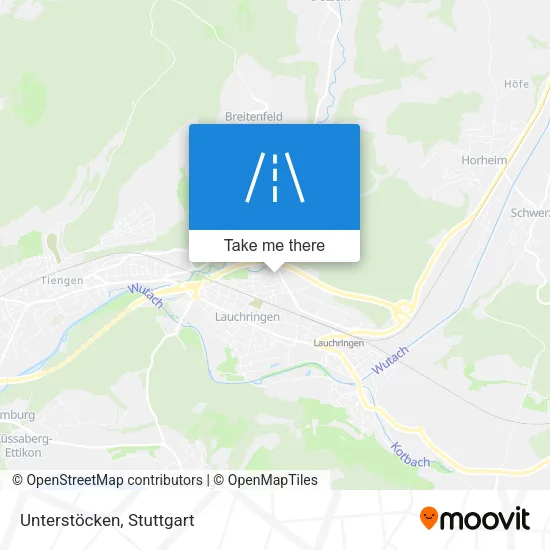 Карта Unterstöcken