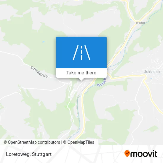 Карта Loretoweg