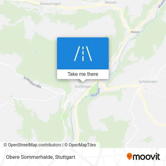 Карта Obere Sommerhalde