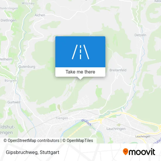 Карта Gipsbruchweg