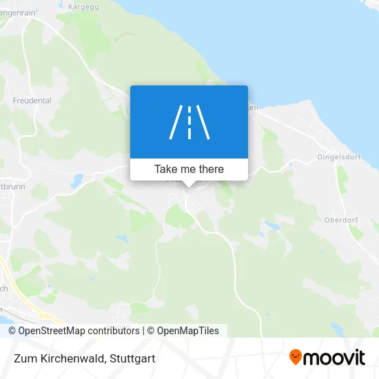 Карта Zum Kirchenwald