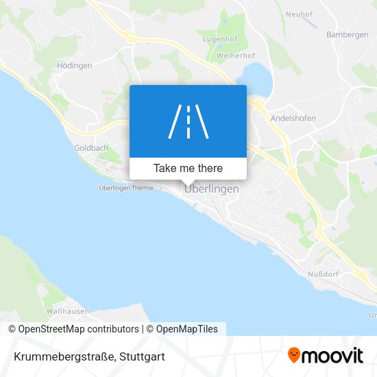 Krummebergstraße map