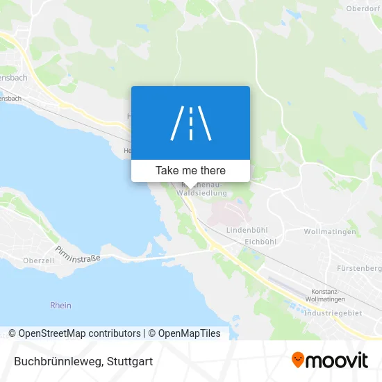 Карта Buchbrünnleweg