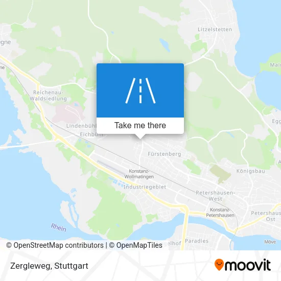 Карта Zergleweg