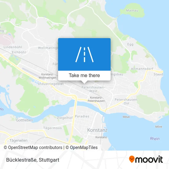 Карта Bücklestraße