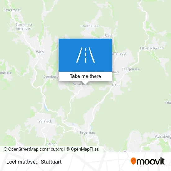 Карта Lochmattweg