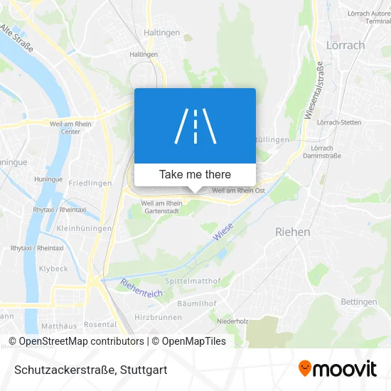 Карта Schutzackerstraße