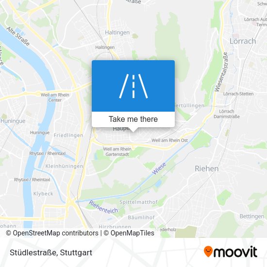 Stüdlestraße map