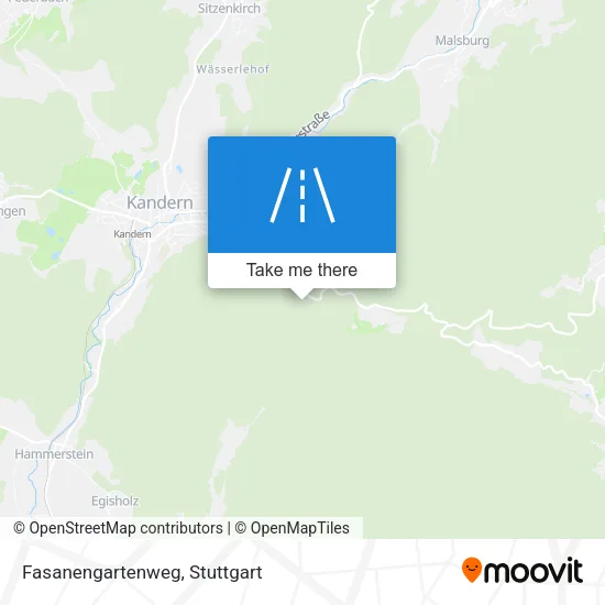 Карта Fasanengartenweg