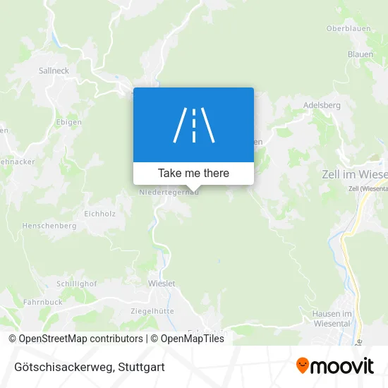 Карта Götschisackerweg
