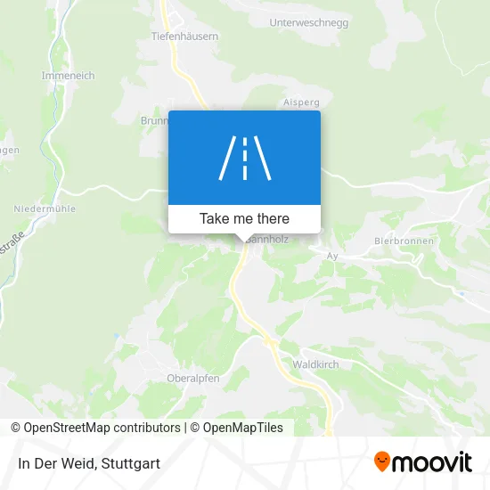 Карта In Der Weid