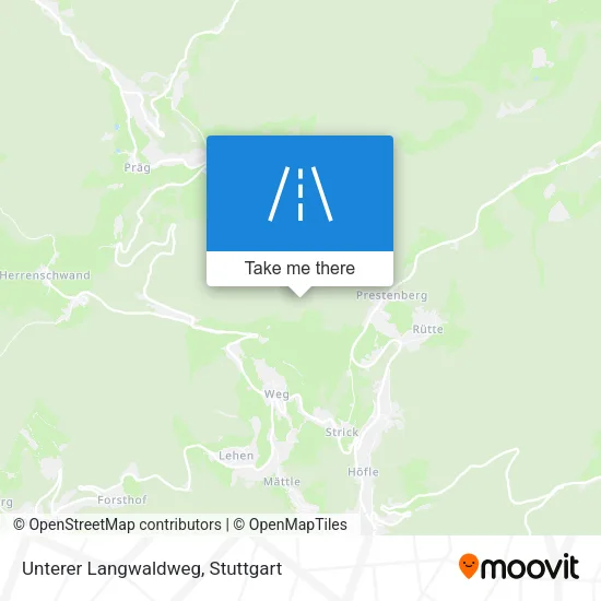 Карта Unterer Langwaldweg