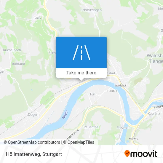 Карта Höllmattenweg