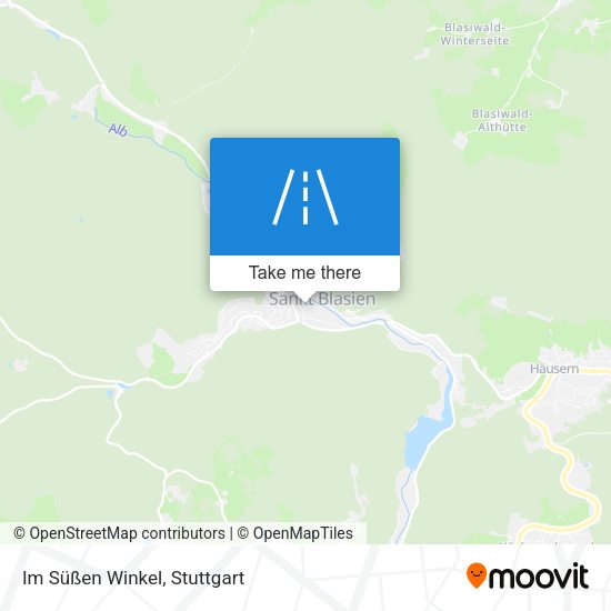 Im Süßen Winkel map