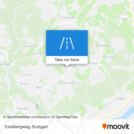 Карта Estelbergweg