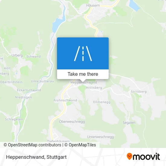 Карта Heppenschwand