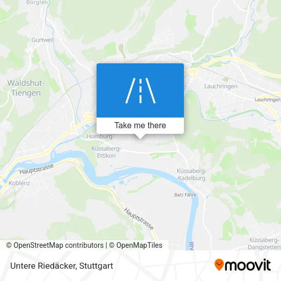 Карта Untere Riedäcker