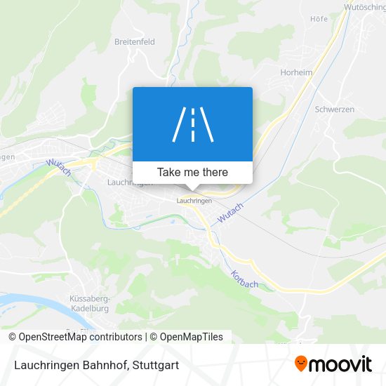 Lauchringen Bahnhof map